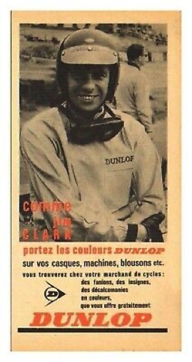 Publicité pour les peus Dunlop